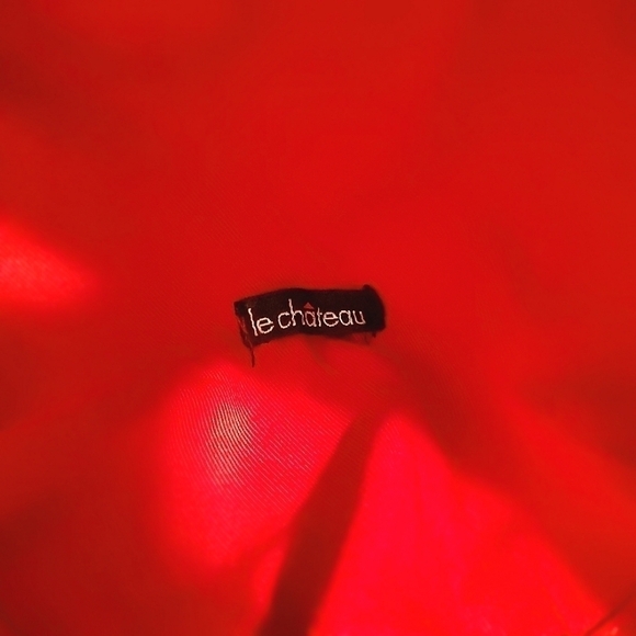 NWT LE CHATEAU CANVAS BUCKET HAT CASUAL LIGHTWEIGHT NAVY BLUE RED WOMENS RARE - Picture 6 of 7